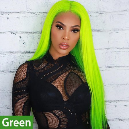 green wig